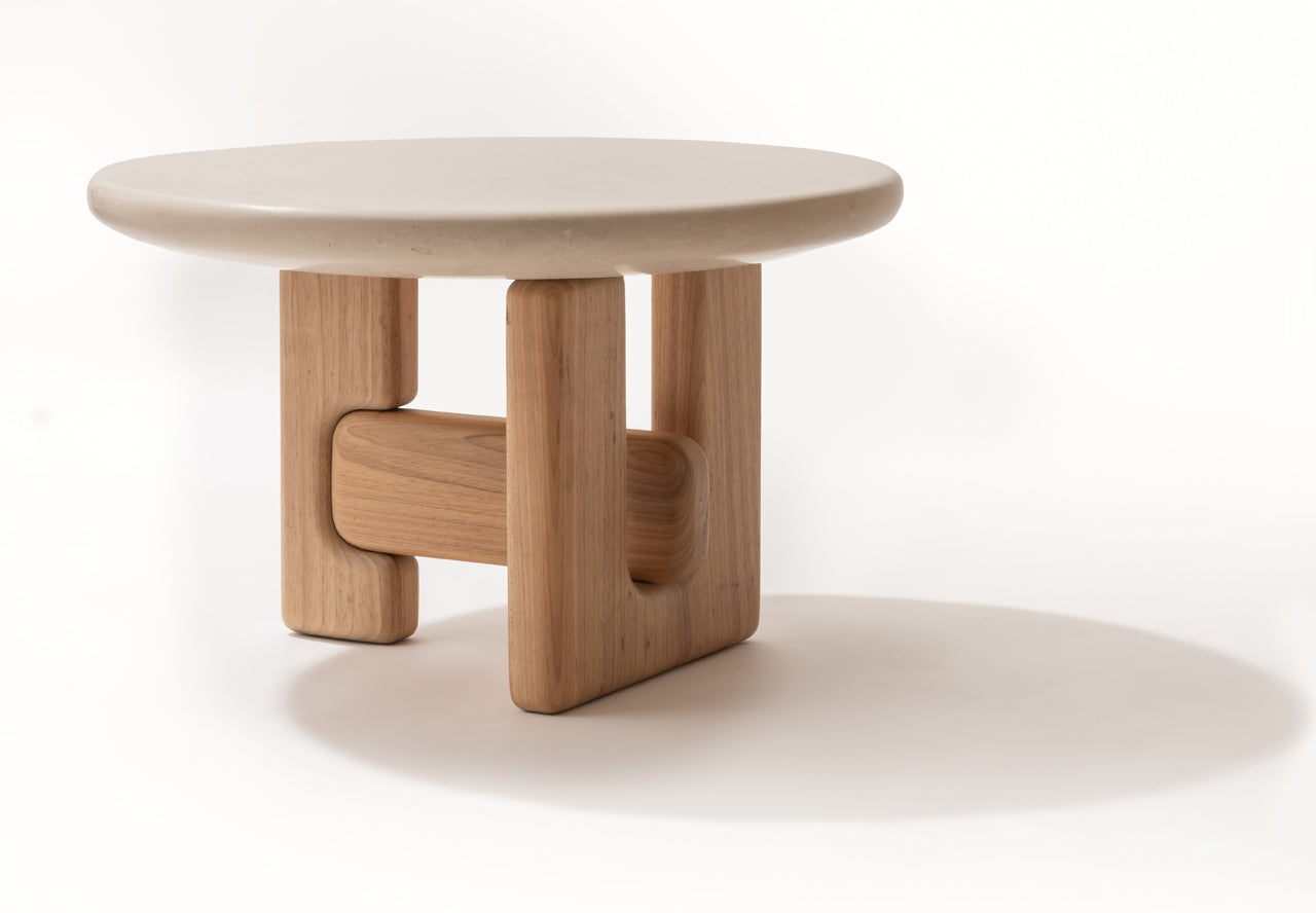Lunara Wooden Side Table