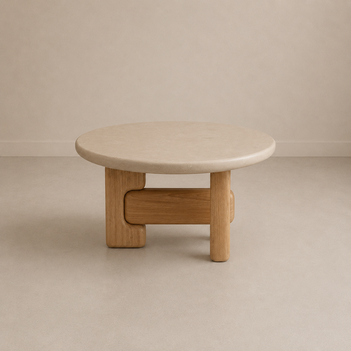 Lunara Wooden Side Table