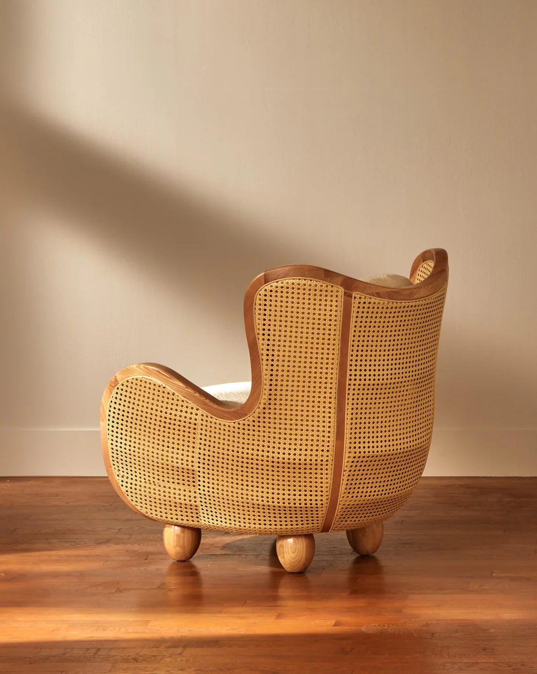Aurelia Cane Lounge Chair