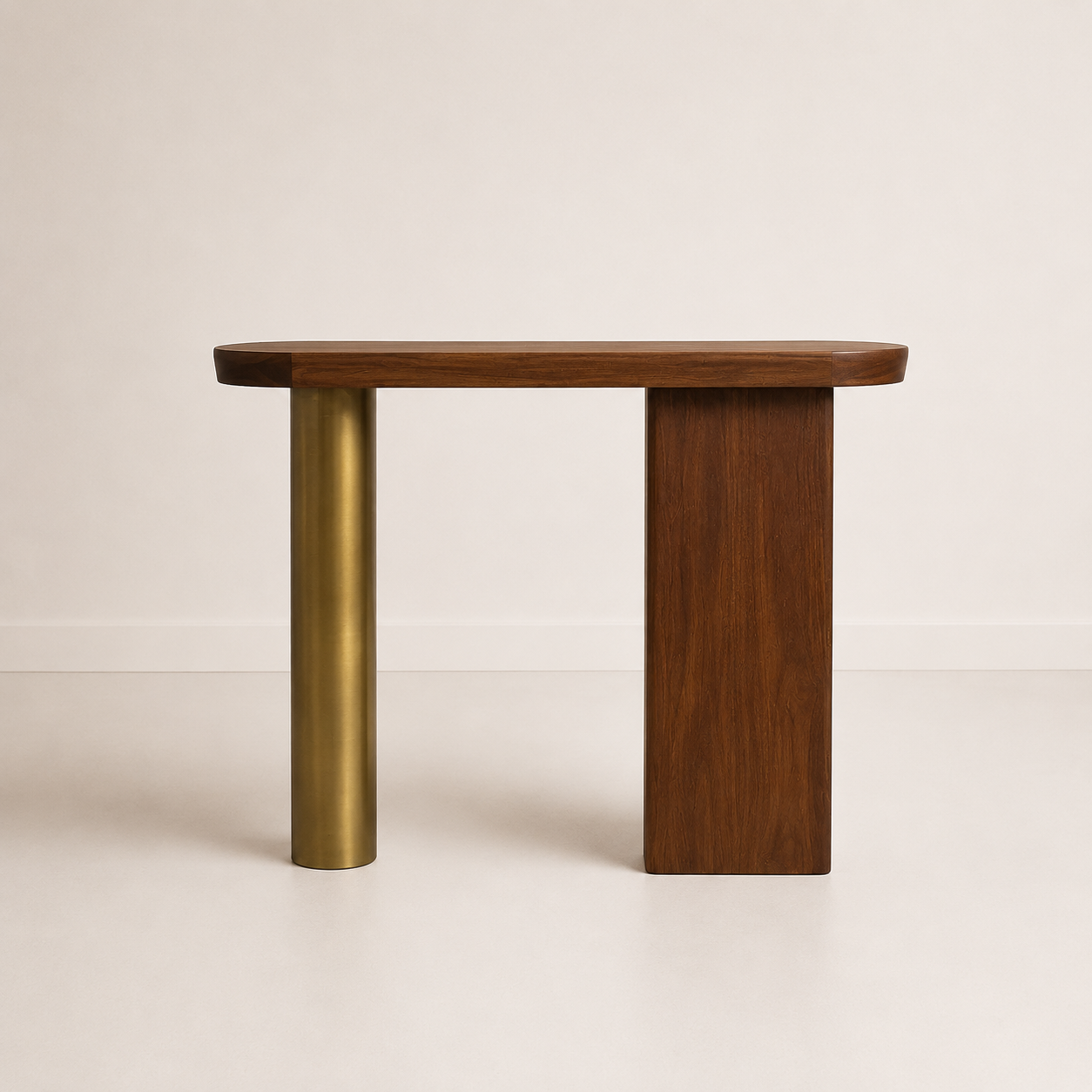 Creta Luxe Wooden Console Table
