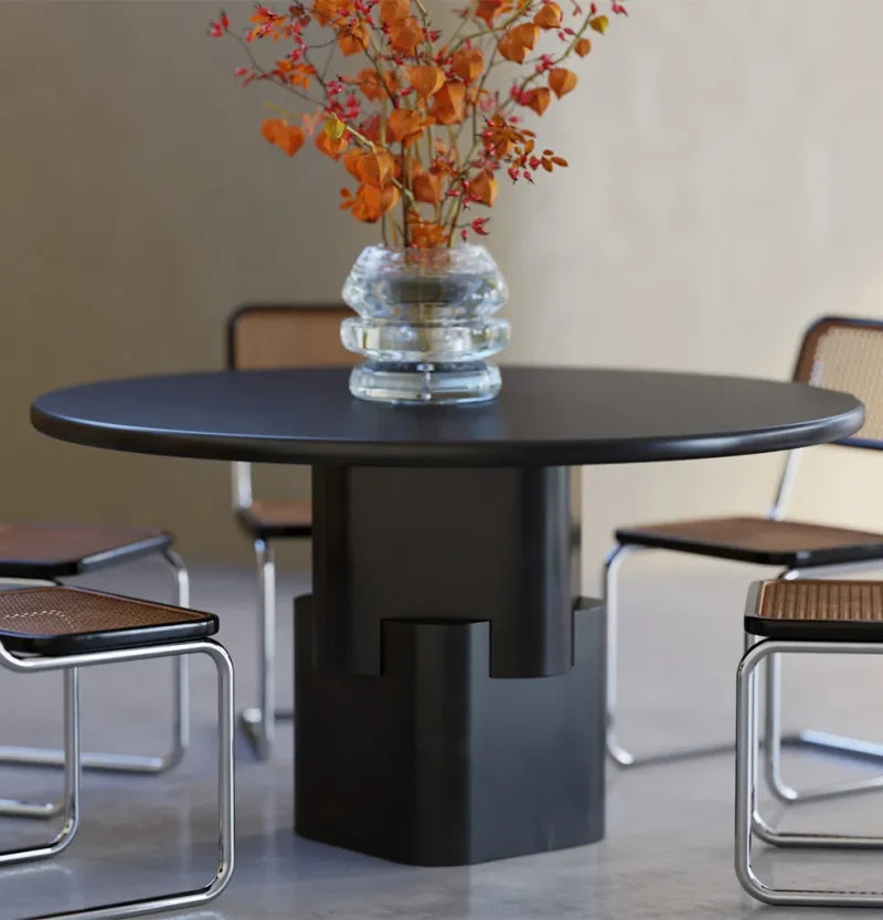 Obsidian Eclipse Dining Table